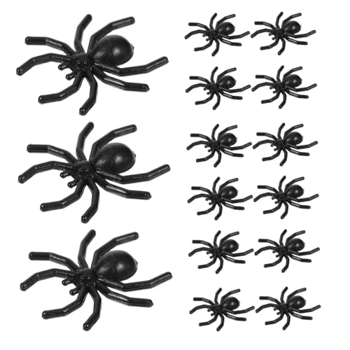 JOINPAYA 500 Stück Realistische Halloween Spinnen Deko Kleine Plastikspinnen Wetterfest Realistisch für Halloween Party Horrordeckor und Streiche Innen Außen JOINPAYA 500 Stück Realistische Halloween Spinnen Deko Kleine Plastikspinnen Wetterfest Realistisch für Halloween Party Horrordeckor und Streiche Innen Außen von JOINPAYA