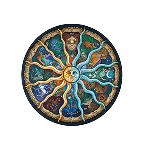 JOINPAYA 500 Stück Rundes Teiliges Puzzle für Bildungsspielzeug mit Farbenfrohem Design für Kreative Freizeitaktivitäten und für Freunde und Familie JOINPAYA 500 Stück Rundes Teiliges Puzzle für Bildungsspielzeug mit Farbenfrohem Design für Kreative Freizeitaktivitäten und für Freunde und Familie von JOINPAYA