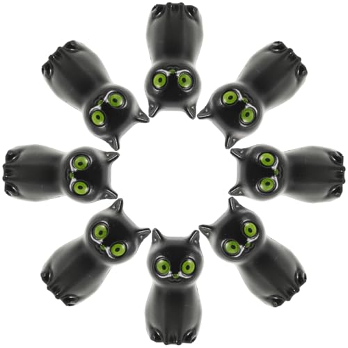 JOINPAYA 50 Stücke Mini Geister Katze Eule Spielzeug Harz Halloween Dekorationen Eule Figurine Ornamente Mini Harz Tier Statuen Spooky Party Favors JOINPAYA 50 Stücke Mini Geister Katze Eule Spielzeug Harz Halloween Dekorationen Eule Figurine Ornamente Mini Harz Tier Statuen Spooky Party Favors von JOINPAYA