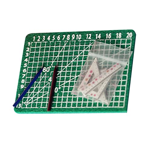 JOINPAYA 5St Mini Lineal Schneidebrett bastelzeug Craft knorrtoys Modellbau eincremehilfe Miniatur-Nähhandwerk Schrankmodell Miniaturspielzeug Mini Schneidematte Lineal Miniaturmodell Eva JOINPAYA 5St Mini Lineal Schneidebrett bastelzeug Craft knorrtoys Modellbau eincremehilfe Miniatur-Nähhandwerk Schrankmodell Miniaturspielzeug Mini Schneidematte Lineal Miniaturmodell Eva von JOINPAYA