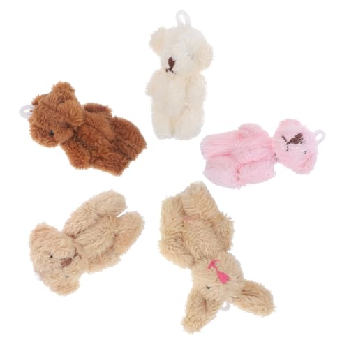JOINPAYA 5St Puppenhauspuppe für kinderspielzeug hühner Miniaturmöbel Kid Toys Miniaturpuppe Miniatur-Puppenhauszubehör Mini-Tierpuppe Miniatur-Ornamente Plüsch von JOINPAYA