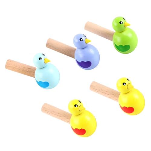 JOINPAYA 5St Vogelpfeife kinderinstrumente musikinstrumente instrument Tier Pfeife vogelpfeiferl bird toys Pfeife im Vogeldesign Vogelförmige Pfeife Holz von JOINPAYA