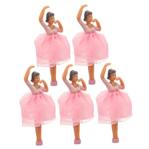JOINPAYA 5Stücke Teiliges Ballettpuppenzubehör für Spieluhr Elegante Tänzerin Figuren für Dekoration Puppenhaus Zauberhaftes Ballettornament für Musikanlage JOINPAYA 5Stücke Teiliges Ballettpuppenzubehör für Spieluhr Elegante Tänzerin Figuren für Dekoration Puppenhaus Zauberhaftes Ballettornament für Musikanlage von JOINPAYA