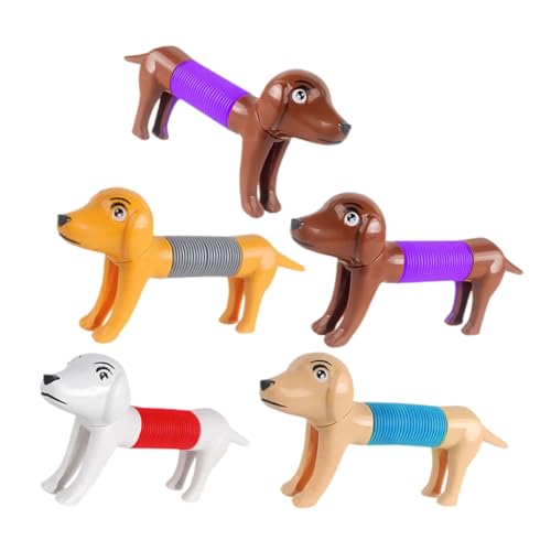 JOINPAYA Teleskop-hundespielzeug Plüsch Interaktives Rohrspielzeug-Set Für Welpen von JOINPAYA