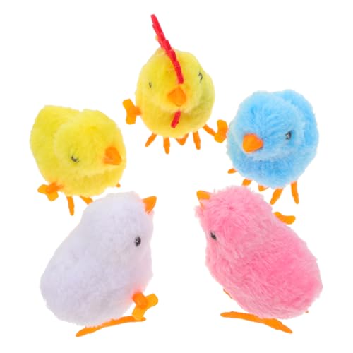 JOINPAYA 5pcs Enden Hühnchenspielzeug Für Kinder Uhrwerk Spielzeug Realistische Plüschbaby Hühner Ostern Party Dekorationen Neuheit Farm Tier Figuren JOINPAYA 5pcs Enden Hühnchenspielzeug Für Kinder Uhrwerk Spielzeug Realistische Plüschbaby Hühner Ostern Party Dekorationen Neuheit Farm Tier Figuren von JOINPAYA