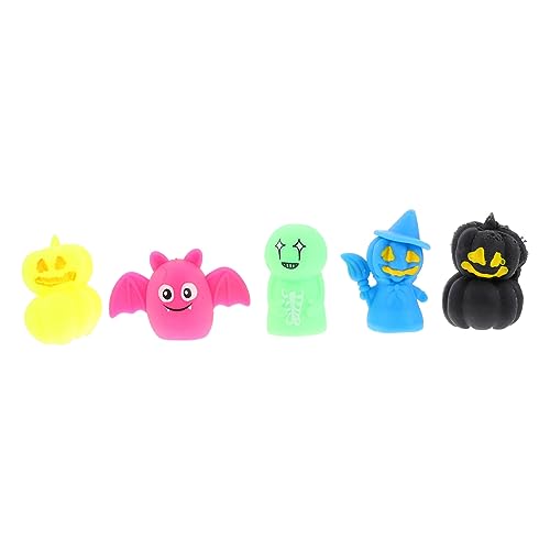 JOINPAYA 5st Fingerpuppen Süße Halloween-fingerpuppe Cartoon-fingerpuppe Zum Geschichtenerzählen Handpuppen Mini-handpuppe Handpuppe Puppen Für Halloween von JOINPAYA