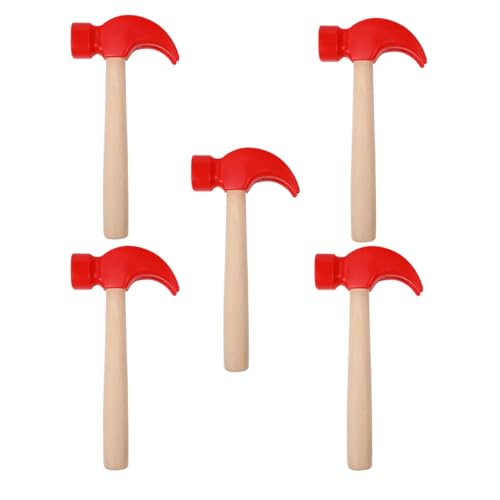 JOINPAYA 5st Hammerspielzeug Aus Holz Hammer Interaktives Für Spielgeräte Für Den BAU Hammer-kartenspielzeug Kleine Hämmer Zum Basteln Hölzern Rot JOINPAYA 5st Hammerspielzeug Aus Holz Hammer Interaktives Für Spielgeräte Für Den BAU Hammer-kartenspielzeug Kleine Hämmer Zum Basteln Hölzern Rot von JOINPAYA
