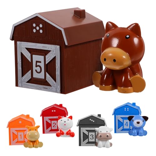 JOINPAYA Fingerpuppen Für Kinder 5-teiliges Tier-handpuppen-Set Für Kleinkinder Rollenspiel Frühes Lernspielzeug von JOINPAYA