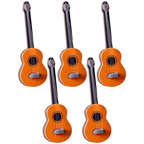JOINPAYA Puppenhaus-Miniatur-gitarrenset 5-teiliges Holz-mini-Gitarren-Figuren Für Jungen Und Mädchen Spielzeug Heim- Und Büro- JOINPAYA Puppenhaus-Miniatur-gitarrenset 5-teiliges Holz-mini-Gitarren-Figuren Für Jungen Und Mädchen Spielzeug Heim- Und Büro- von JOINPAYA