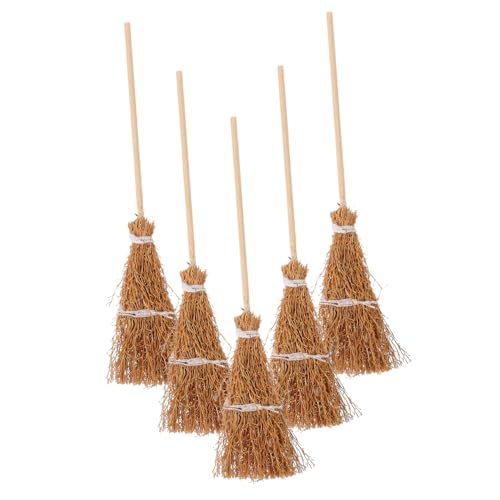 JOINPAYA 5st Puppenhausbesen Fussel Anhänger Hexenbesenstiel Minibesen Stroh Besen Für Kleiner Besen Kehrschaufel Hexenbesen Dekorationen Miniatur Automatisch Vegetation JOINPAYA 5st Puppenhausbesen Fussel Anhänger Hexenbesenstiel Minibesen Stroh Besen Für Kleiner Besen Kehrschaufel Hexenbesen Dekorationen Miniatur Automatisch Vegetation von JOINPAYA
