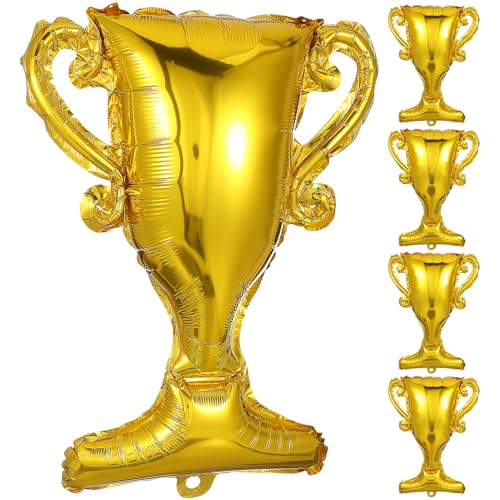 JOINPAYA 5 Stück Abschlussballons 20 Goldfolien-trophäenballons Für Partydekorationen Glückwünsche Foto-requisiten von JOINPAYA