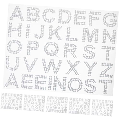 JOINPAYA 6 Blätter Acryl-Buchstaben-Strassaufkleber hochzeitsdeko hochzeitsdeco geschenkdeko Letter Stickers dekorieren Bling dekorative Aufkleber dekorative Abziehbilder Colorful JOINPAYA 6 Blätter Acryl-Buchstaben-Strassaufkleber hochzeitsdeko hochzeitsdeco geschenkdeko Letter Stickers dekorieren Bling dekorative Aufkleber dekorative Abziehbilder Colorful von JOINPAYA