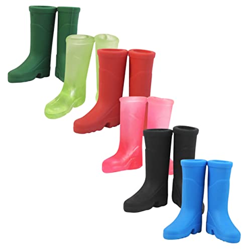 JOINPAYA 6 Paare Mini Gummistiefel Modell Puppenhaus Deko Miniaturszenen Zubehör Verarbeitung Wetterfest für Miniatur Häuser und Szenen JOINPAYA 6 Paare Mini Gummistiefel Modell Puppenhaus Deko Miniaturszenen Zubehör Verarbeitung Wetterfest für Miniatur Häuser und Szenen von JOINPAYA