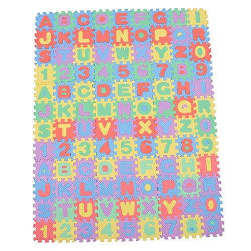 JOINPAYA 6 Sätze Brief Krabbel Matte Puzzlematte fußmatte Foam Puzzle Play mat Interlocking Foam Tiles fußbodenmatte mats puzzlekleber spielmatte Puzzle-Bodenmatte -Bodenmatte Eva von JOINPAYA