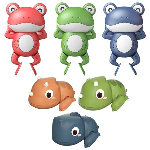 JOINPAYA Aufziehbares Badespielzeug Baby-badespielzeug-Set 6-teilig Frosch Tierspielzeug Interaktive Funktion Zufälliger Stil JOINPAYA Aufziehbares Badespielzeug Baby-badespielzeug-Set 6-teilig Frosch Tierspielzeug Interaktive Funktion Zufälliger Stil von JOINPAYA