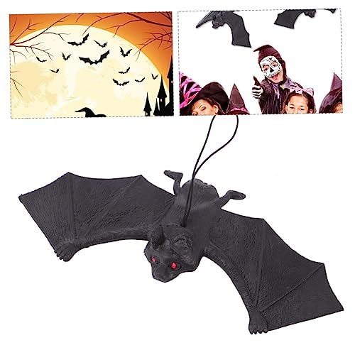 JOINPAYA 6 Stück Halloween-Fledermaus- Halloween fensterdeko Halloween Scherzartikel Halloween-Streich-Requisiten Fledermäuse Fledermausstütze falsche hängende Fledermaus Black JOINPAYA 6 Stück Halloween-Fledermaus- Halloween fensterdeko Halloween Scherzartikel Halloween-Streich-Requisiten Fledermäuse Fledermausstütze falsche hängende Fledermaus Black von JOINPAYA