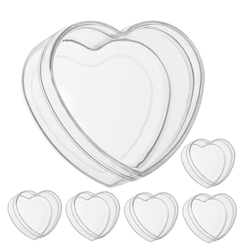 JOINPAYA 6 Stück Herzförmige Transparente Verpackungsboxen Herzform Aufbewahrungsboxen Für Party Geschenke Süßigkeiten Geburtstag JOINPAYA 6 Stück Herzförmige Transparente Verpackungsboxen Herzform Aufbewahrungsboxen Für Party Geschenke Süßigkeiten Geburtstag von JOINPAYA