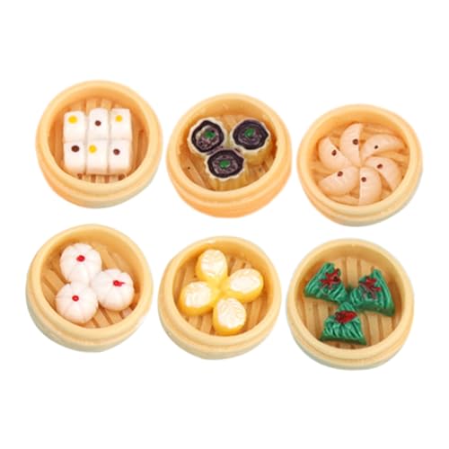 JOINPAYA 6 Stück Kitchen Accessories mutfak aksesuarları kuechenarmaturen küche armaturen küchenaccecoires Mini-Basteldekore Mini -Hausdekoration Mini-Dampfbrötchen-Modell Harz JOINPAYA 6 Stück Kitchen Accessories mutfak aksesuarları kuechenarmaturen küche armaturen küchenaccecoires Mini-Basteldekore Mini -Hausdekoration Mini-Dampfbrötchen-Modell Harz von JOINPAYA