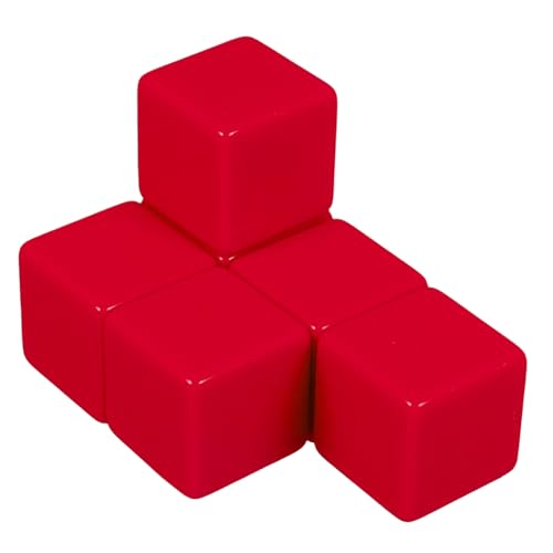 JOINPAYA Interaktive Lernwürfel 6er-Pack Mini-würfel Im Dunkeln Leuchtend Für Lernspaß von JOINPAYA
