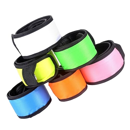 JOINPAYA 6 Stück Leuchtend tragbares Kinderspielzeug Slap Armbänder , das im Dunkeln leuchtet Kinderarmbänder Leuchtarmbänder Festival-Kinderspielzeug Nylontuch JOINPAYA 6 Stück Leuchtend tragbares Kinderspielzeug Slap Armbänder , das im Dunkeln leuchtet Kinderarmbänder Leuchtarmbänder Festival-Kinderspielzeug Nylontuch von JOINPAYA