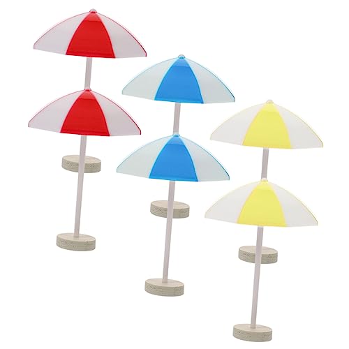 JOINPAYA 6 Stück Mini- Für Puppenhaus Regenschirm Dekorationen Strand Miniatur Figuren Tragbar Nautisch Puppenhaus Puppenhaus- Plastik JOINPAYA 6 Stück Mini- Für Puppenhaus Regenschirm Dekorationen Strand Miniatur Figuren Tragbar Nautisch Puppenhaus Puppenhaus- Plastik von JOINPAYA