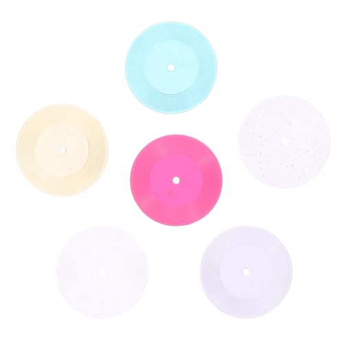 JOINPAYA 6stücke Miniatur Schallplatten Teiliges Dekorationszubehör Für Puppenhäuser Kleine Platten Strapazierfähigem Für Miniatur-Dekoration JOINPAYA 6stücke Miniatur Schallplatten Teiliges Dekorationszubehör Für Puppenhäuser Kleine Platten Strapazierfähigem Für Miniatur-Dekoration von JOINPAYA
