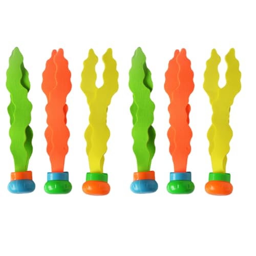 JOINPAYA 6 StüCk Unterwasser-Tauchalgen Set - Bunte Tauchspielzeuge FüR Schwimmen Tauchen Und WasseraktivitäTen 17 X 3.5 cm Leicht Und Tragbar JOINPAYA 6 StüCk Unterwasser-Tauchalgen Set - Bunte Tauchspielzeuge FüR Schwimmen Tauchen Und WasseraktivitäTen 17 X 3.5 cm Leicht Und Tragbar von JOINPAYA