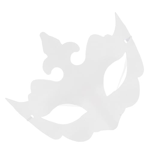 JOINPAYA 6 Stück Teiliges DIY Weiße Blanko Masken zum Bemalen Handbemalte Karnevalsmasken für Erwachsene Kreative Maskerade Gesichtsdekoration für Halloween Party und JOINPAYA 6 Stück Teiliges DIY Weiße Blanko Masken zum Bemalen Handbemalte Karnevalsmasken für Erwachsene Kreative Maskerade Gesichtsdekoration für Halloween Party und von JOINPAYA