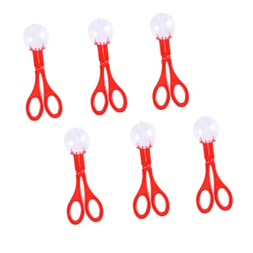 JOINPAYA 6 Stück Teiliges Käferfänger Set für Insektenfang Scheren Zangen Rotes Outdoor für Kleine für Gartenabenteuer und Sommerlager von JOINPAYA