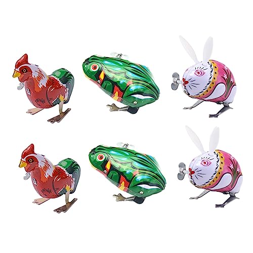JOINPAYA 6 Stück Uhrwerk Tierspielzeug für kinderspielzeug Toys Fun Toy zum Aufziehen Spielzeugtiere aufziehen Tierspielzeug aufziehen Spielzeugkinder Eisen JOINPAYA 6 Stück Uhrwerk Tierspielzeug für kinderspielzeug Toys Fun Toy zum Aufziehen Spielzeugtiere aufziehen Tierspielzeug aufziehen Spielzeugkinder Eisen von JOINPAYA