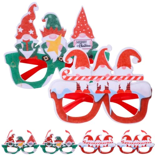 JOINPAYA 6 Stück Weihnachtsbrillen Aus Kunststoff: Weihnachtskostüm Brillen Fotokabinen-Requisiten Urlaubsthema Partygeschenk Dekoration Weihnachtsbrillen Weihnachten Brillen Rahmen JOINPAYA 6 Stück Weihnachtsbrillen Aus Kunststoff: Weihnachtskostüm Brillen Fotokabinen-Requisiten Urlaubsthema Partygeschenk Dekoration Weihnachtsbrillen Weihnachten Brillen Rahmen von JOINPAYA