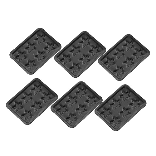 JOINPAYA Dekorative Mini-backbleche 6 Stück Kuchenformen Aus Legierung in Herzform Perfekt Für Backbleche in Der Küche von JOINPAYA