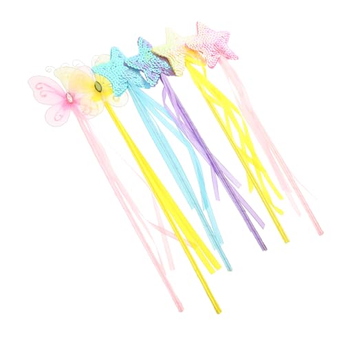 JOINPAYA 6 Stück Feenstäbe Für Jungen Und Mädchen Handgehaltene Glitzerfee Cosplay-stöcke Für Jungen Und Mädchen Anzieh-partygeschenke JOINPAYA 6 Stück Feenstäbe Für Jungen Und Mädchen Handgehaltene Glitzerfee Cosplay-stöcke Für Jungen Und Mädchen Anzieh-partygeschenke von JOINPAYA