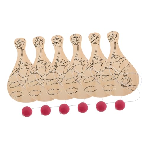 JOINPAYA Schlägerspielzeug Im Retro-Stil Für Jungen Und Mädchen 6-teilig Und Set Für Kreatives Spielen JOINPAYA Schlägerspielzeug Im Retro-Stil Für Jungen Und Mädchen 6-teilig Und Set Für Kreatives Spielen von JOINPAYA