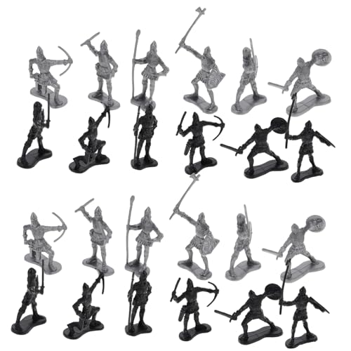 JOINPAYA 60-teiliges Antikes Soldaten-Set Figuren Historische Actionfiguren Aus Kunststoff für Jungen und Mädchen JOINPAYA 60-teiliges Antikes Soldaten-Set Figuren Historische Actionfiguren Aus Kunststoff für Jungen und Mädchen von JOINPAYA