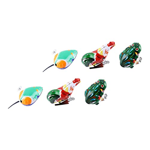 JOINPAYA 6St Aufzieh interaktives kinderspielzeug Handwerkliches funnytoys Formerkennung alte Metallaufziehspielzeuge tierisches Uhrwerk JOINPAYA 6St Aufzieh interaktives kinderspielzeug Handwerkliches funnytoys Formerkennung alte Metallaufziehspielzeuge tierisches Uhrwerk von JOINPAYA