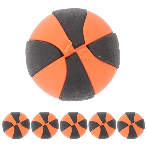 JOINPAYA Puppenhaus-möbelset Für Jungen Und Mädchen Miniatur-Basketball Mini-Basketball- Naturmaterial 6er-Pack von JOINPAYA