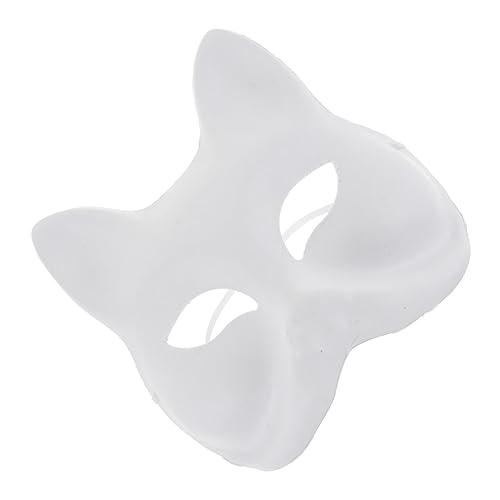 JOINPAYA 6St DIY -Gesichtsmaske Kostüm Schlafmasken-Blackout Henne halloween masken halloweenmaske Halloween-Maske bemalbare Maske für Maskerade leere Maskerademasken Zellstoff Weiß von JOINPAYA