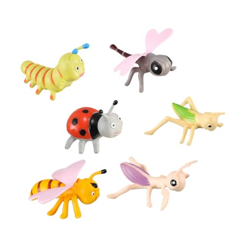 JOINPAYA 6St Insektenmodell deko geburtstagsdeko kindergeburtstags Dekoration Naturgetreue Insekten Figuren Insekten falsche Insekten PVC von JOINPAYA