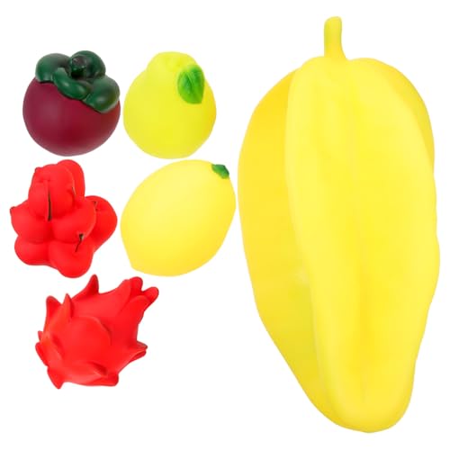 JOINPAYA 6St Pool Toys for für für die sensorische Entwicklung Toys Bananenspielzeug zum Stressabbau Party knifflige Squeeze-Banane Vinyl von JOINPAYA