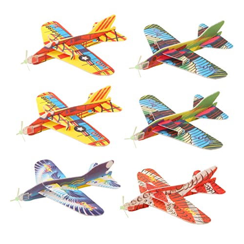 JOINPAYA Kinderspiele Draußen 6er Set Flugzeug Lustige Zusammenbaubare Flugzeugmodelle Für Ideal Für Den Außenbereich Zufälligen Farben Erhältlich Gartenspiele Propeller Spielzeug Kinder JOINPAYA Kinderspiele Draußen 6er Set Flugzeug Lustige Zusammenbaubare Flugzeugmodelle Für Ideal Für Den Außenbereich Zufälligen Farben Erhältlich Gartenspiele Propeller Spielzeug Kinder von JOINPAYA