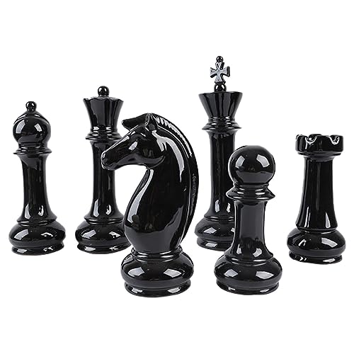 JOINPAYA Lustiges Interessantes 6-teiliges Dekorationsset Aus Schwarzer Keramik von JOINPAYA