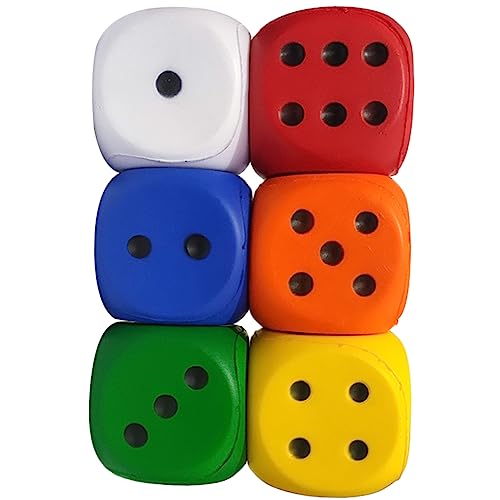 JOINPAYA 6St Schwamm Feste Würfel spaß für quetsch hühner gieskanne kinderspielzeug Würfel Dekoration Würfel drücken Würfel-Stütze Würfel-Ornament Pu JOINPAYA 6St Schwamm Feste Würfel spaß für quetsch hühner gieskanne kinderspielzeug Würfel Dekoration Würfel drücken Würfel-Stütze Würfel-Ornament Pu von JOINPAYA