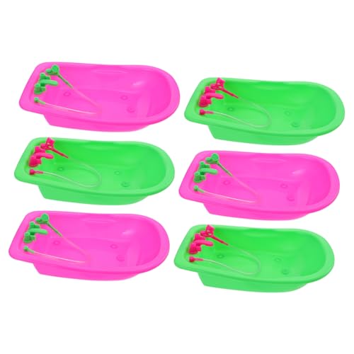 JOINPAYA 6St Zubehör für Puppenbadewannen für kinderspielzeug hühner Toys puppenhauszubehör Mini- -Badewannenverzierung Puppenhaus -Accessoire Abs JOINPAYA 6St Zubehör für Puppenbadewannen für kinderspielzeug hühner Toys puppenhauszubehör Mini- -Badewannenverzierung Puppenhaus -Accessoire Abs von JOINPAYA