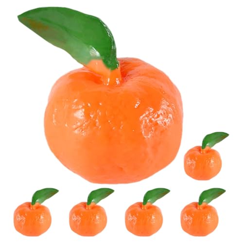 JOINPAYA 6St orangefarbenes Modell künstliche früchte wohnungsdeko Fruchtprops Fruchtmodelle Schwimmbad manuelle Zitrone Simulationsfrucht Desktop-Obstverzierung PVC JOINPAYA 6St orangefarbenes Modell künstliche früchte wohnungsdeko Fruchtprops Fruchtmodelle Schwimmbad manuelle Zitrone Simulationsfrucht Desktop-Obstverzierung PVC von JOINPAYA
