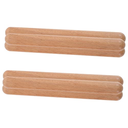 JOINPAYA 6Stücke Holz Rhythmusstöcke für Musikinstrumente für Kleinkinder für Gruppenaktivitäten Fördern Musikalisches Talent und Rhythmusgefühl Langlebig und Kinderfreundlich JOINPAYA 6Stücke Holz Rhythmusstöcke für Musikinstrumente für Kleinkinder für Gruppenaktivitäten Fördern Musikalisches Talent und Rhythmusgefühl Langlebig und Kinderfreundlich von JOINPAYA