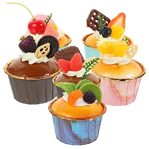 JOINPAYA 6Stücke Künstliche Kuchenmodelle Teiliges Realistische Dessert Dekorationen aus Hochwertigem PU für Fotografie Partys und Küchen Dekoration Langlebig JOINPAYA 6Stücke Künstliche Kuchenmodelle Teiliges Realistische Dessert Dekorationen aus Hochwertigem PU für Fotografie Partys und Küchen Dekoration Langlebig von JOINPAYA
