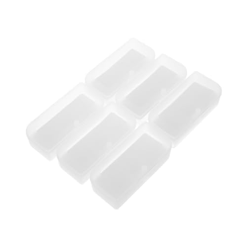JOINPAYA 6er-Packung Brillenetui Für Puppen Mini-hausdekoration Puppe Verkleiden Zubehör Kleine Modelle Miniatur-puppenhauszubehör Zubehör Für Puppenhäuser Transparent Plastik von JOINPAYA