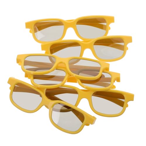 JOINPAYA 6stücke Brillen Für Filme Robuste Und Vielseitige Eyewear Für Kino Schule Und Spiele Gelbe Brillen Für Fesselndes Filmerlebnis JOINPAYA 6stücke Brillen Für Filme Robuste Und Vielseitige Eyewear Für Kino Schule Und Spiele Gelbe Brillen Für Fesselndes Filmerlebnis von JOINPAYA