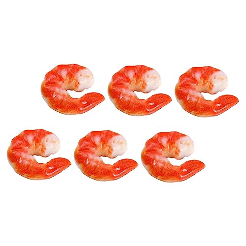 JOINPAYA 6st Garnelenimitat Essen Salzgarnelen Modell Eines Meeresbewohners Lebendig Künstlich Modelle Fischfutter Angelköder Für Süßwasser Angelplatinen Garnelen-Modell PVC JOINPAYA 6st Garnelenimitat Essen Salzgarnelen Modell Eines Meeresbewohners Lebendig Künstlich Modelle Fischfutter Angelköder Für Süßwasser Angelplatinen Garnelen-Modell PVC von JOINPAYA